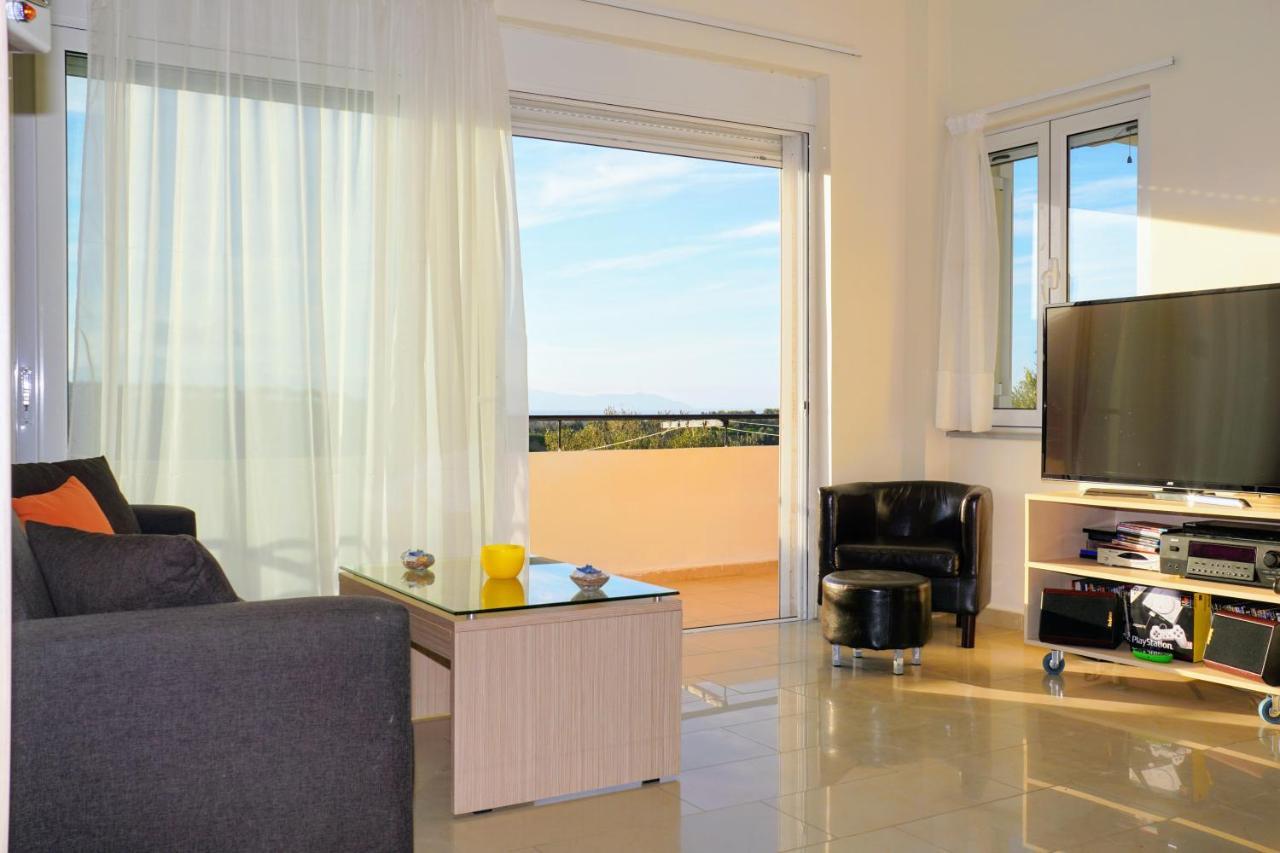 Olive Tree Hillside Apartment Stalos Exterior photo