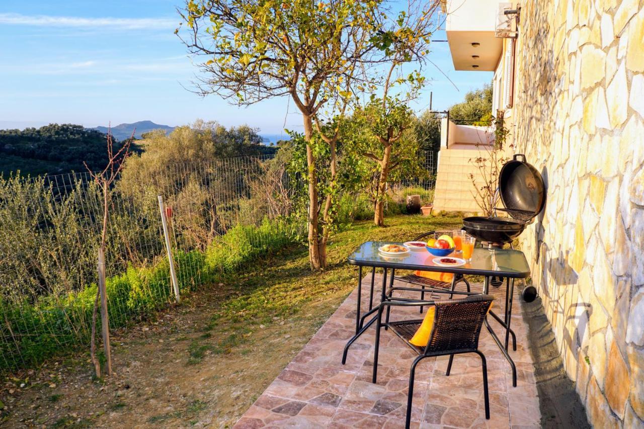 Olive Tree Hillside Apartment Stalos Exterior photo